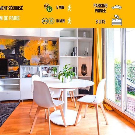 Anja - Top Hote Paris - 6 Personnes Balcon Parking 생드니 외부 사진