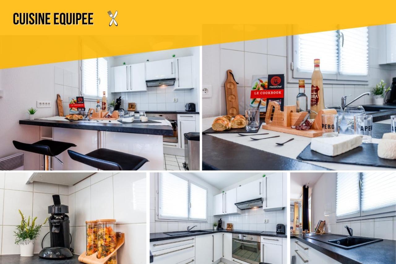 Anja - Top Hote Paris - 6 Personnes Balcon Parking 생드니 외부 사진