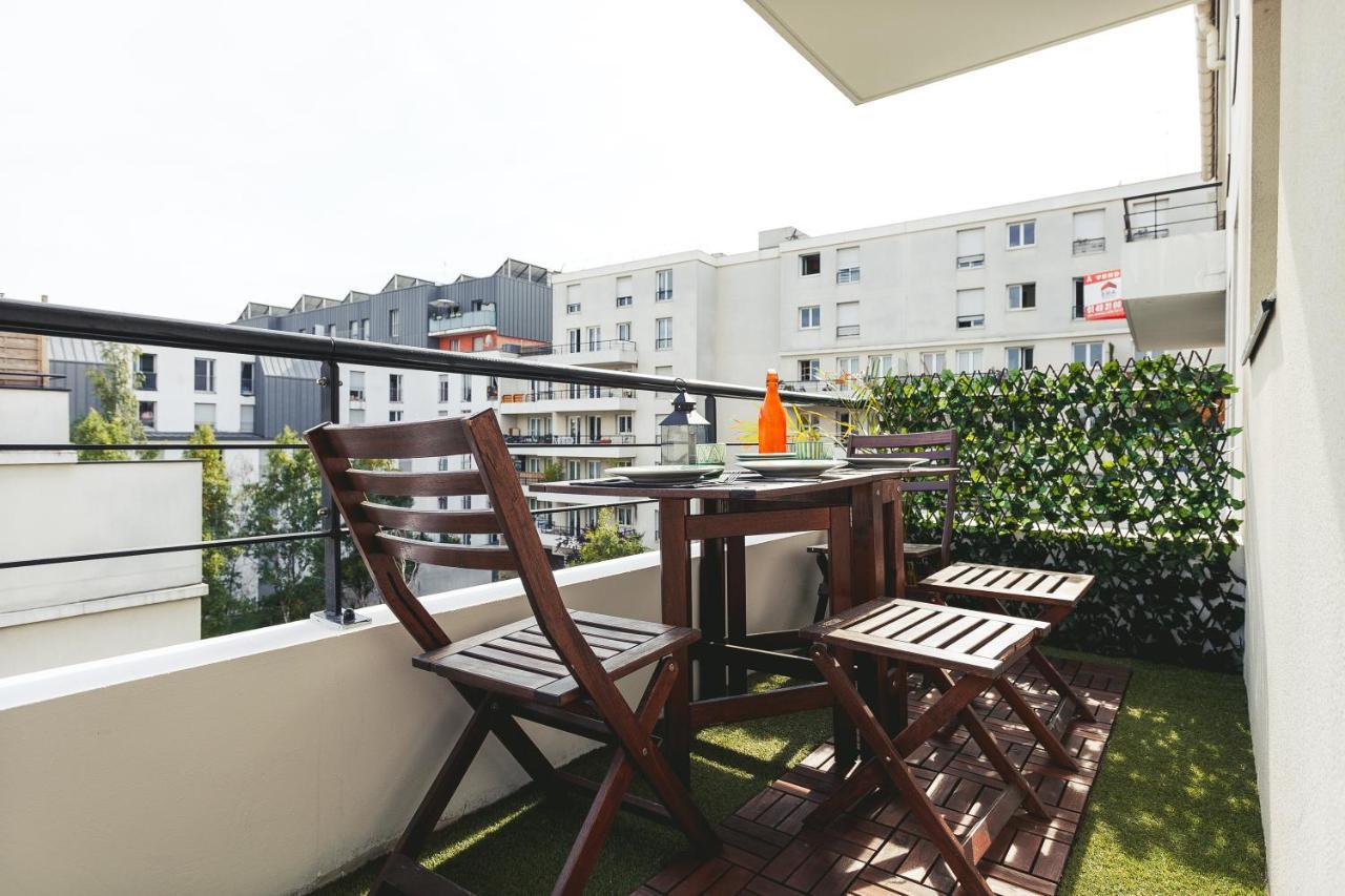 Anja - Top Hote Paris - 6 Personnes Balcon Parking 생드니 외부 사진